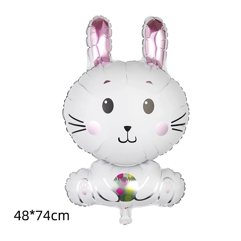 Easter Bunny Foil Balloon Decoration 1 Piece|Party Supplies Balloons