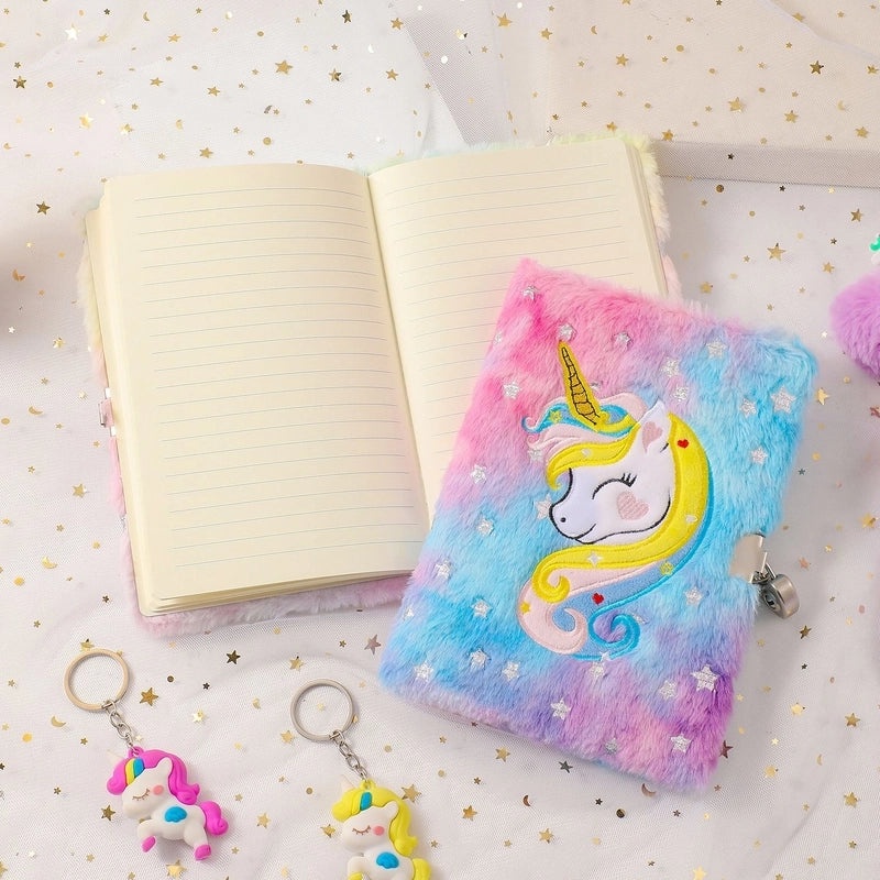 Cute Animal Plush Notebook for School Graduation|Stationery & School Supplies