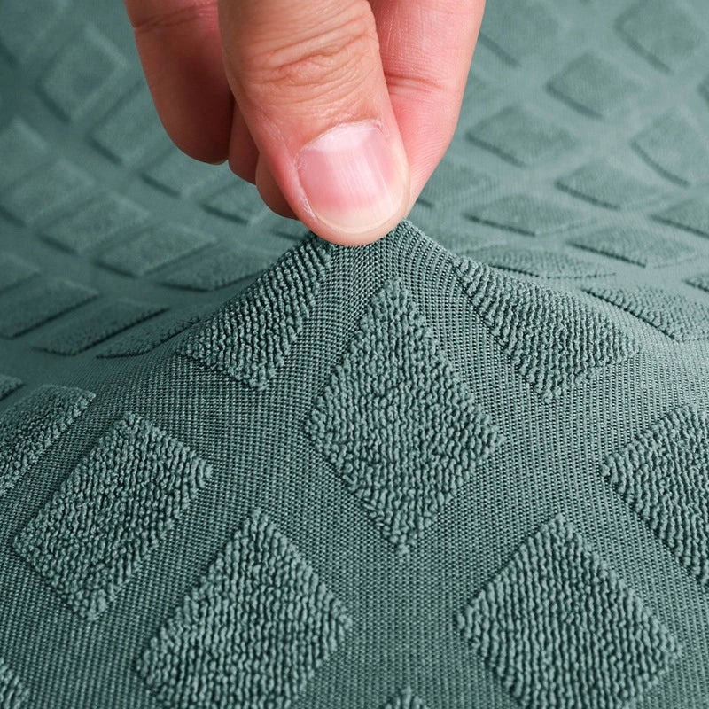 Four Seasons Elastic Jacquard Chair Cover Integrated Design for Dining Hotel Chairs Stools Modern Simple | Chair Covers