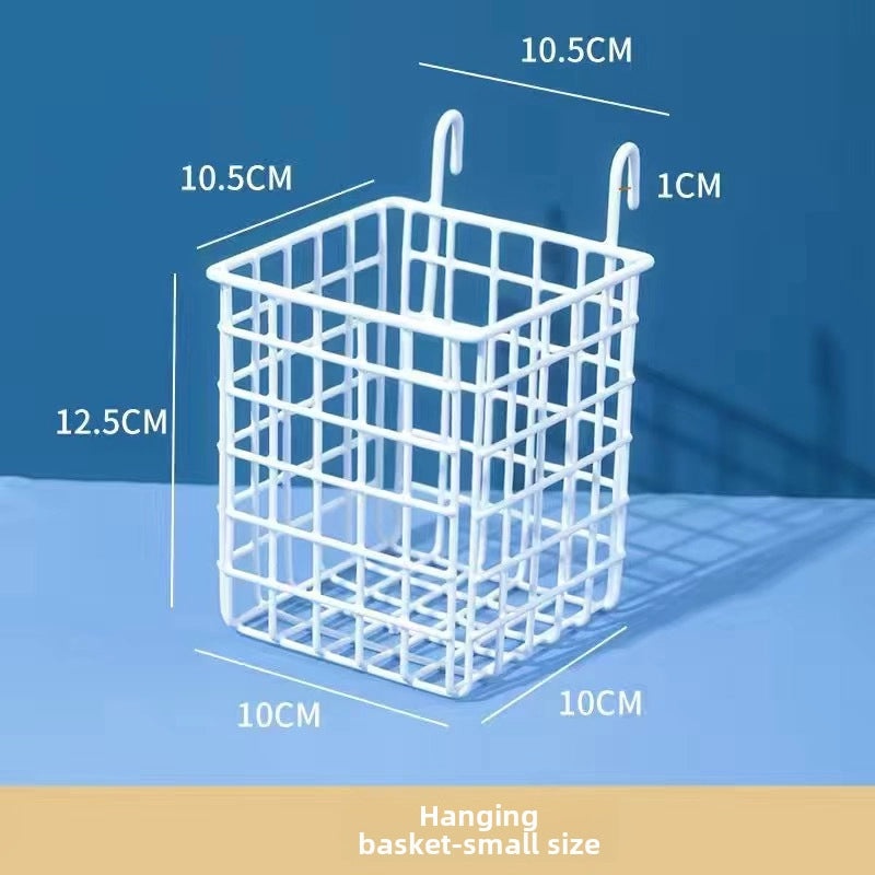 Metal Mesh Grid Wall Rack for Storage and Photo Display | Home Organization