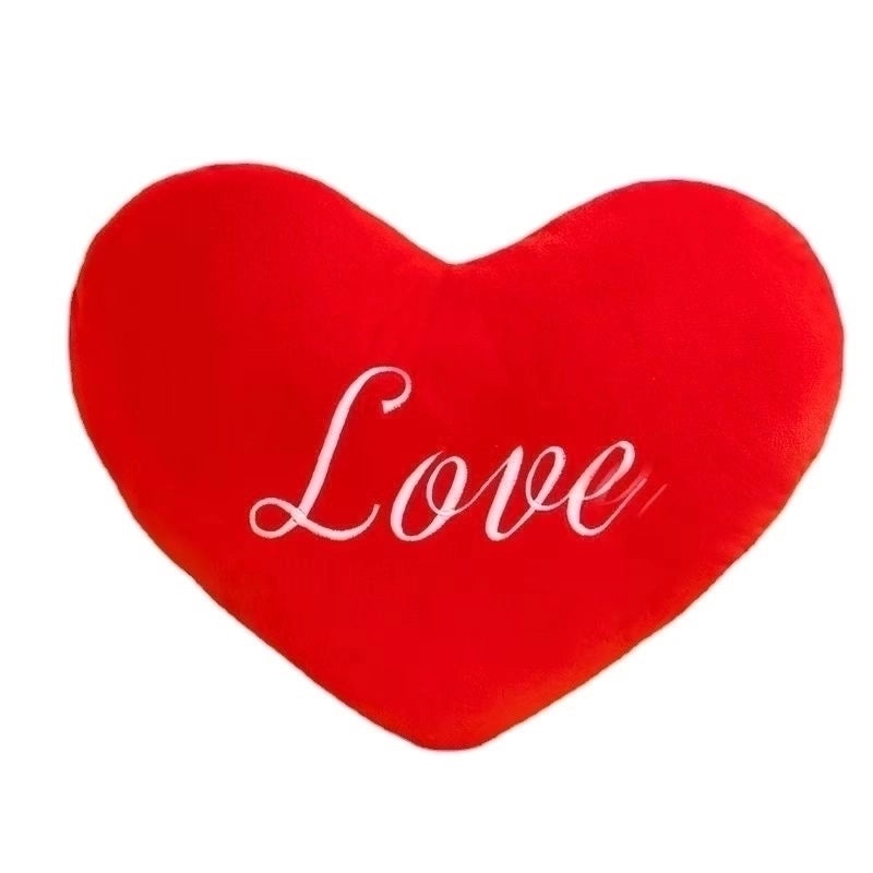 Adorable Alphabet Heart Shaped PP Cotton Cushion|Home Decor Pillows
