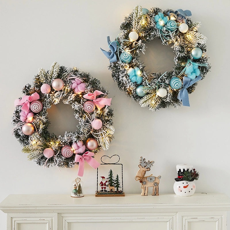 Festive Christmas Wreath Ornament for Home and Tree Window Hanging|Christmas Decorations