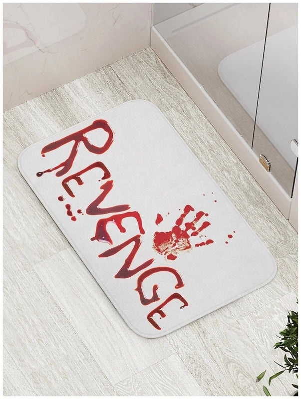 Halloween Retro Solid Color Polyester Floor Mat Bath Mat for Bathroom|Home Decor & Bath Accessories