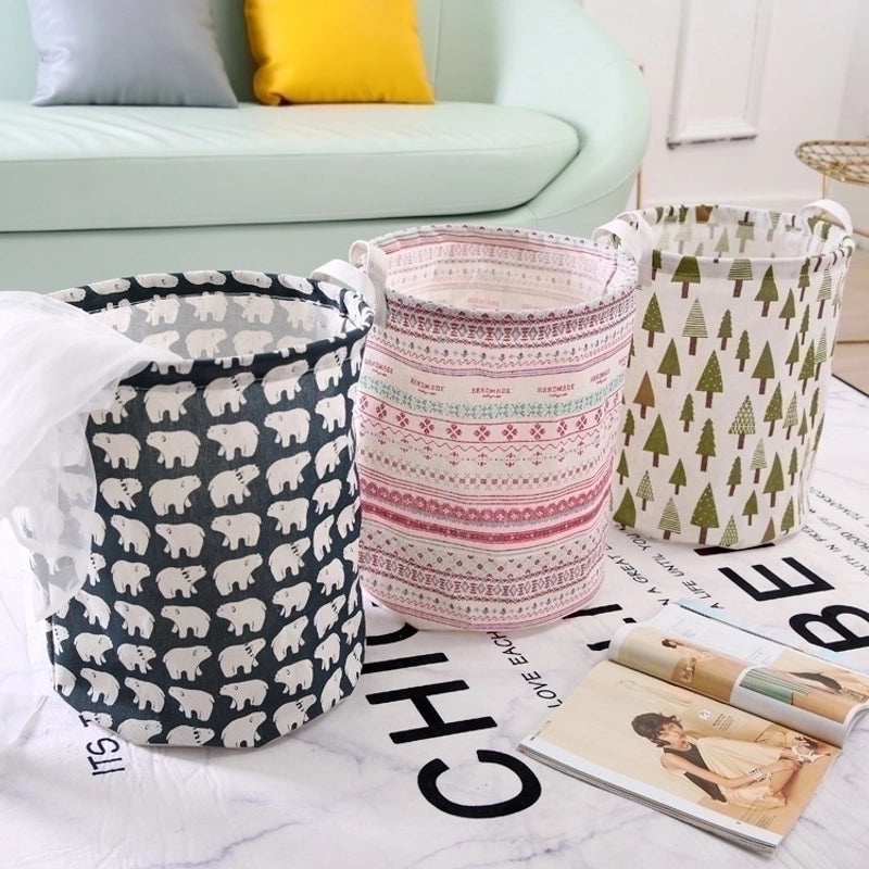 Cute Cotton Cartoon Storage Basket for Home Organization|Home Storage & Organization