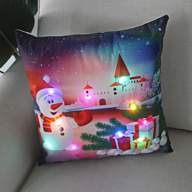 Christmas Santa Plush Pillow Covers|Home Decor Pillows