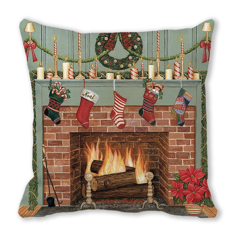 Festive Christmas Couch & Sofa Decorations for Holiday Home | Holiday Home Decor