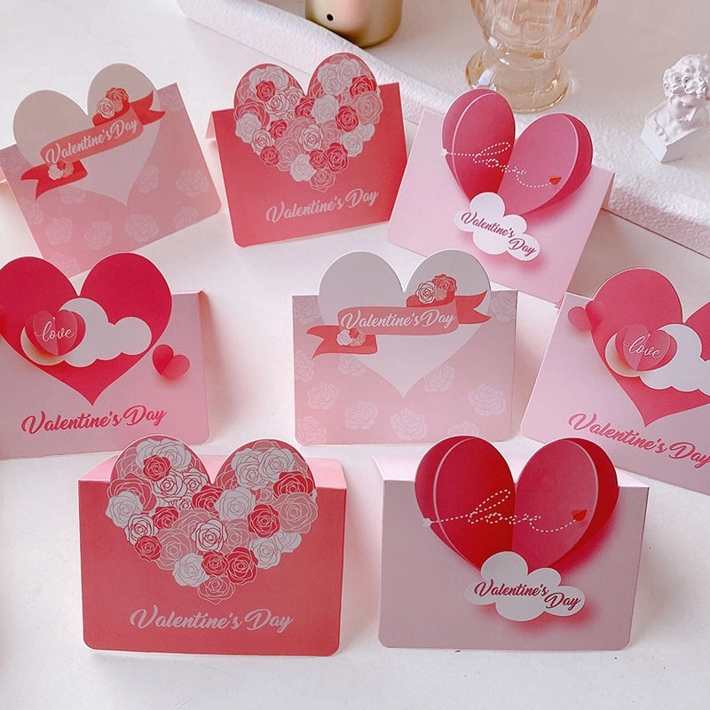 200 Romantic Heart-Shaped Valentine’s Day Greeting Cards and Invitations | Party Supplies