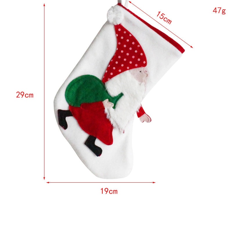 Christmas Knitted Gift Socks Christmas Tree Pendant Holiday Stockings Festive Christmas Decorations | Christmas Decorations & Stockings