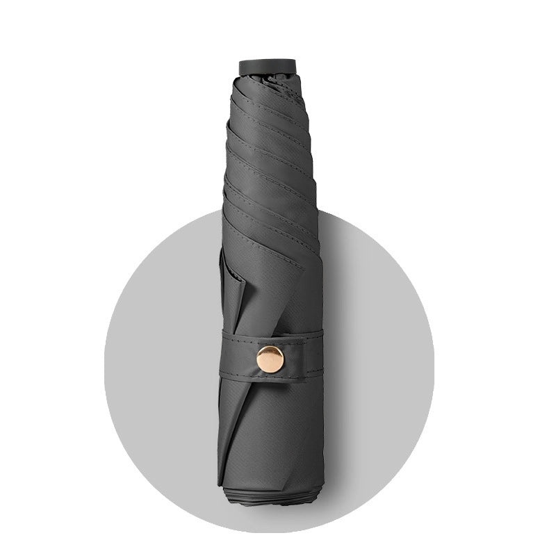 Classic Solid Color Stainless Steel Umbrella Rain Gear|Umbrellas & Rain Accessories