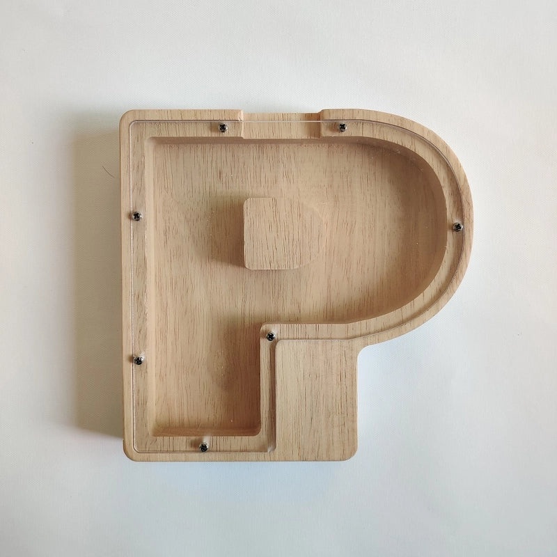 Oak Letter Glass Pendant for Halloween Christmas Easter Casual Wear|Jewelry & Accessories