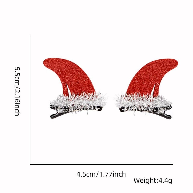 Halloween Retro Pumpkin Skull Ghost Felt Gauze Iron Party Hairpin|Halloween Accessories