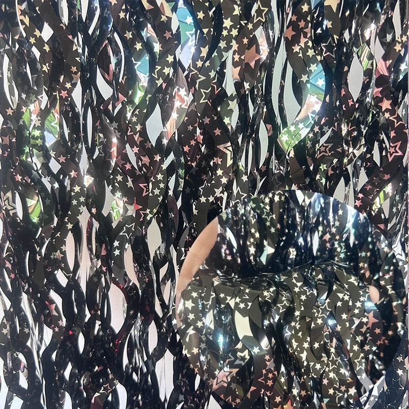 Exaggerated S Shape Star Plastic Wall Decor in Cartoon Style|Home Decor Wall Art