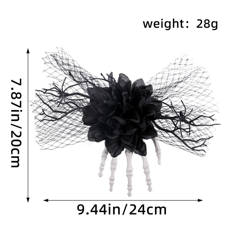 Halloween Spider Flower Hairpin Funny Hip-Hop Plastic Polyester Party Accessory|Hair Accessories