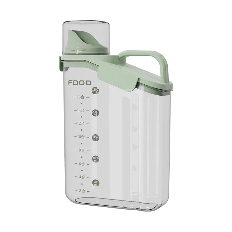 Plastic Grain Storage Jar for Cereals Noodles Beans Rice Sealed Food Grade Kitchen Container | Kitchen Storage