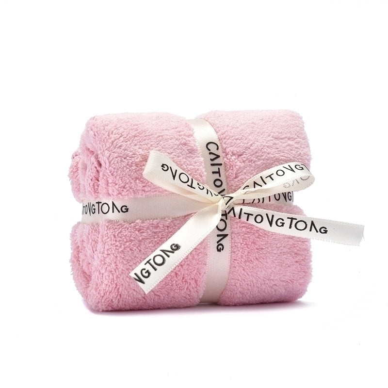 Pure Cotton Casual Towels in Solid Colors for Everyday Use|Home Textiles Towels