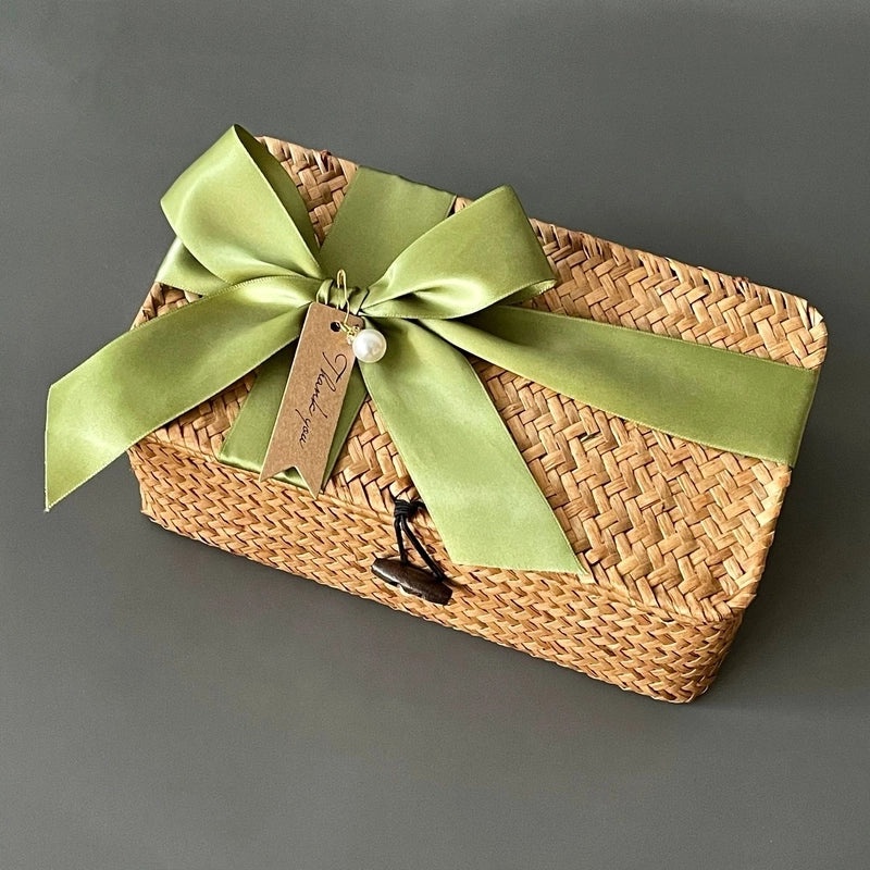 Rustic Solid Wood Storage Box for Home Organization|Home Storage & Organization