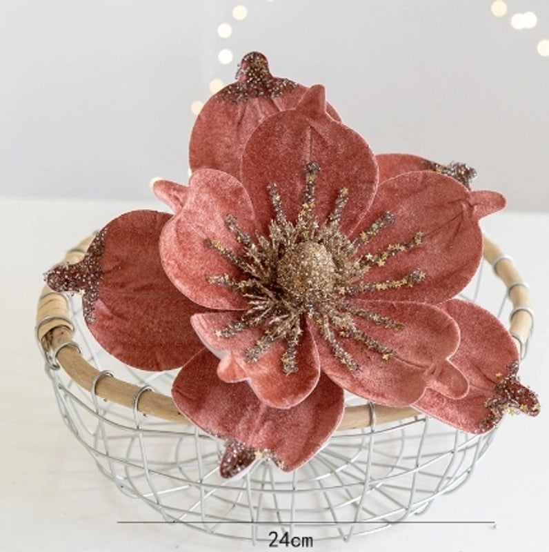 Minimalist Christmas Floral Holiday Hanging Ornaments for Banquet and Travel | Home Decor & Seasonal Decorations