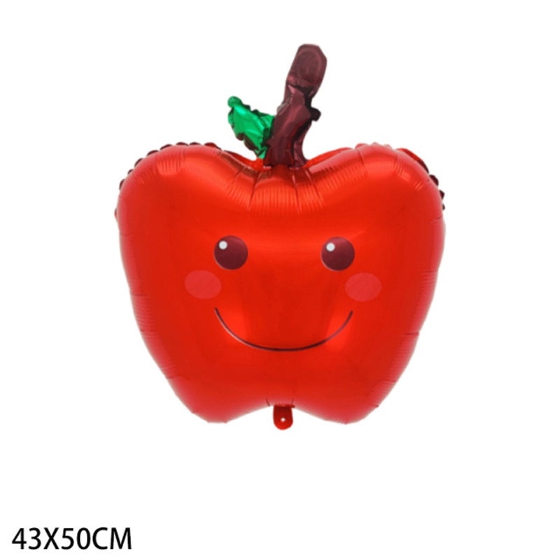 Colorful Fruit Aluminum Foil Party Balloon Single Pack|Party Supplies Balloons