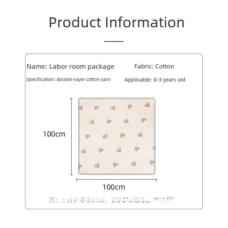 Newborn Baby Gauze Cotton Bath Towel Soft Absorbent Summer Thin Blanket for Kids | Baby Bath Essentials