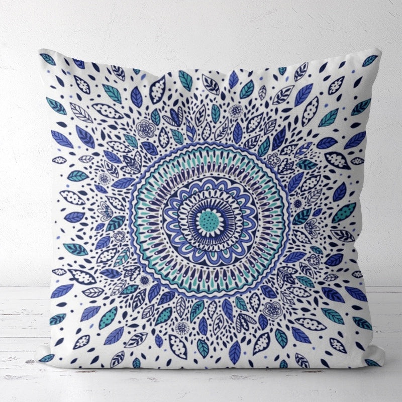 Vintage Printed Polyester Pillow Covers for Couch & Sofa | Home Decor Pillows