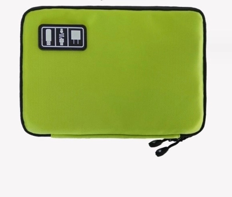 Vintage Solid Color Nylon Digital Organizer Pouch|Digital Storage Bags