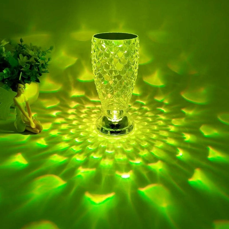 Minimalist Geometric Indoor Night Light with Mixed Materials, 1 Piece | Home Decor Lighting