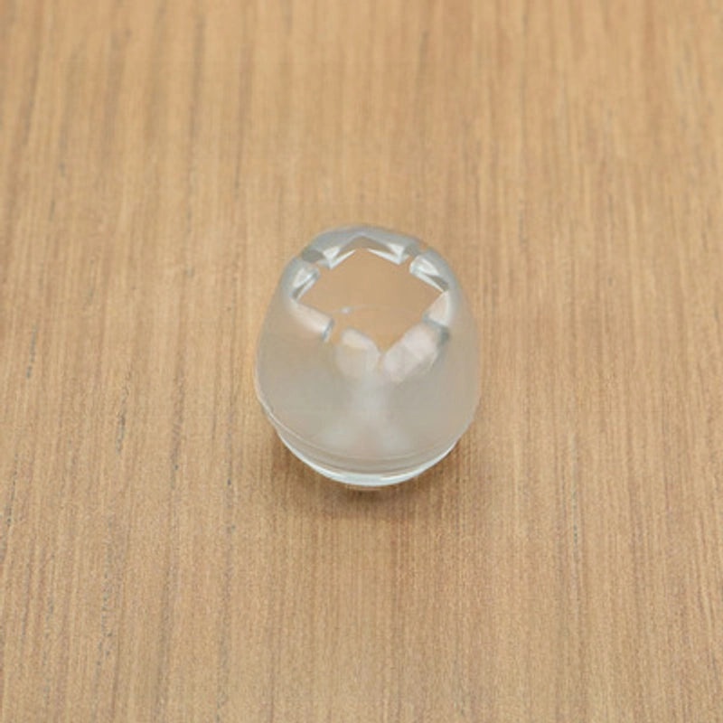 Transparent Non-slip Rubber Chair Leg Caps Thickened Floor Protectors Multi-size Furniture Feet Covers|Home & Living