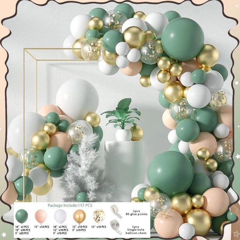 Sweet Pastoral Birthday Letter Balloons Aluminum Foil Party Decoration|Party Supplies