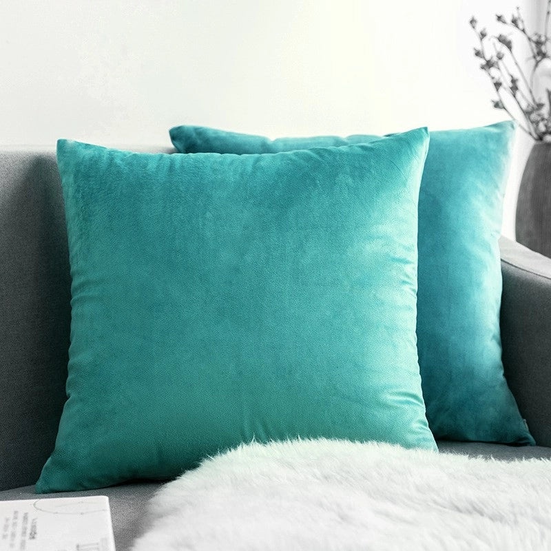 Stylish Solid Color Chemical Fiber Pillow Covers|Home Textiles & Bedding Accessories