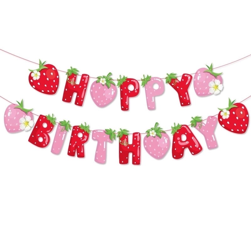 Birthday Cartoon Letter Paper for Birthday Party Decoration|Party Supplies