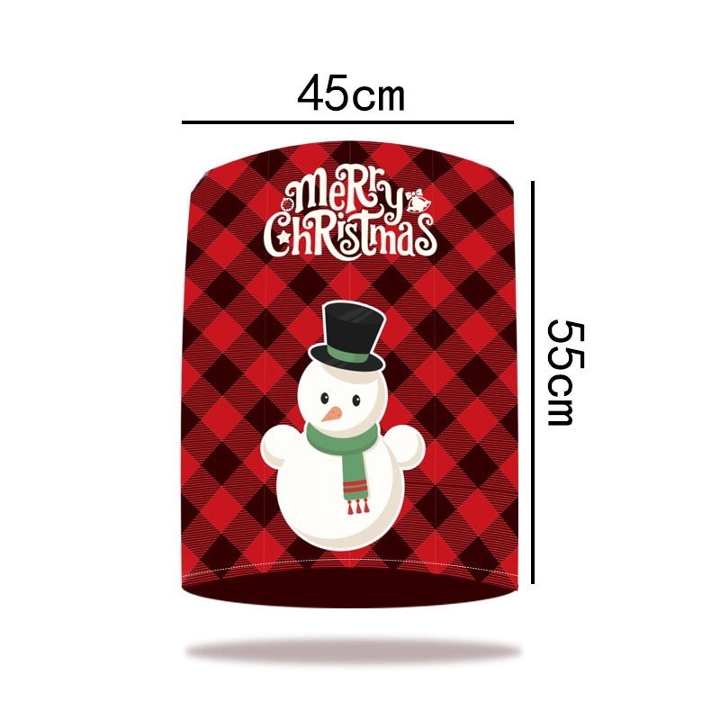 Christmas Holiday Table Runner and Chair Covers with Santa Claus, Snowman Design | Home Decor & Party Supplies
