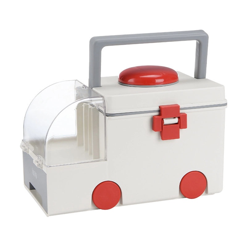 Portable Household First Aid Kit with Complete Medicine Storage Box | Health & Personal Care