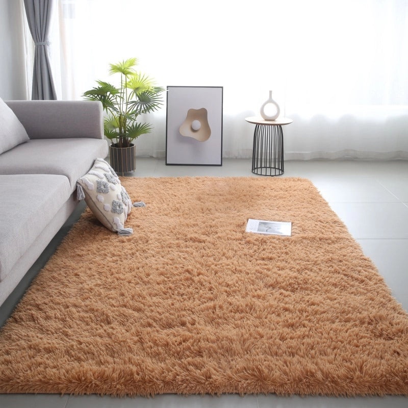 Casual Vacation Solid Color Polyester Fiber Carpet Bedding Set|Home Decor & Bedding