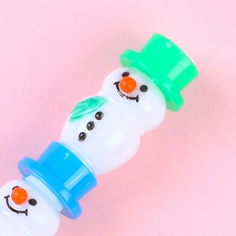 Creative Snowman Shaped Erasable Crayon Pencil, Removable and Fun Drawing Tool | Stationery & Art Supplies