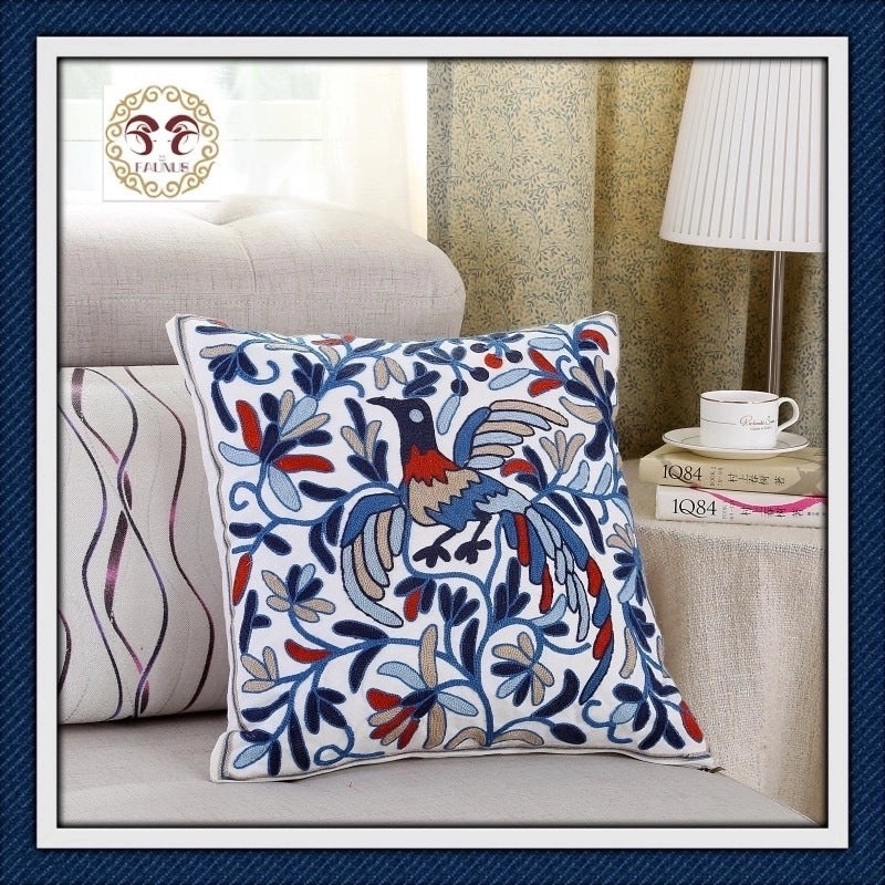 Tropical Floral Cotton Pillow Covers for Vacation Vibes|Home Decor & Bedding