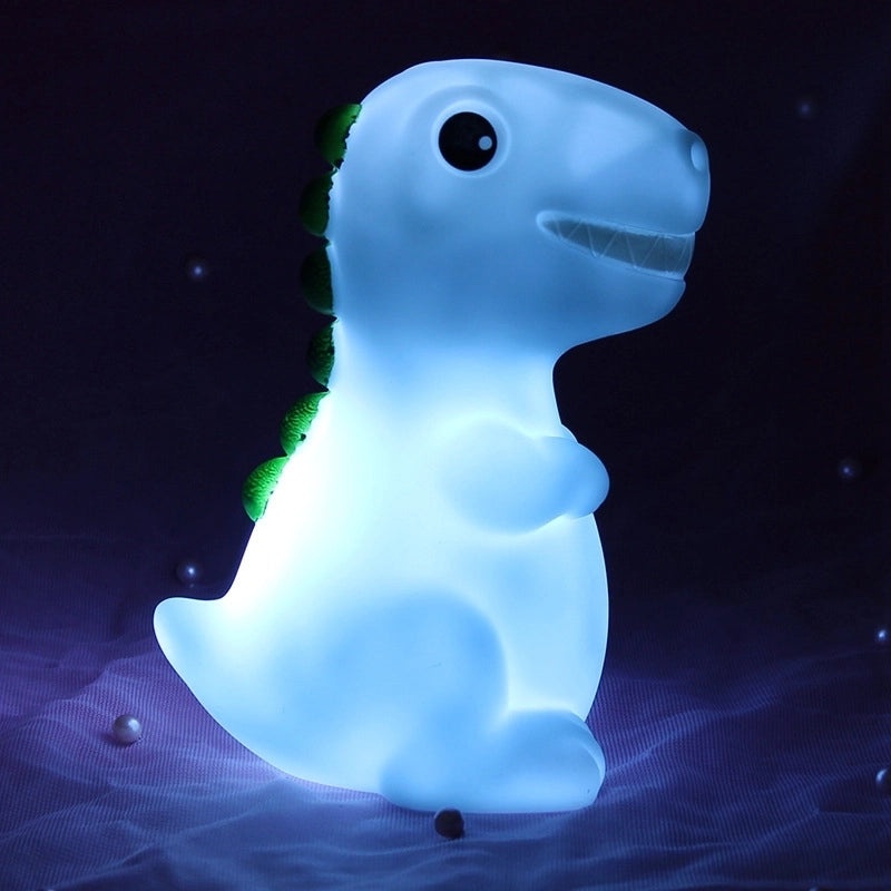 Adorable Dinosaur PVC Night Lamp for Indoor Use|Home Decor Lighting