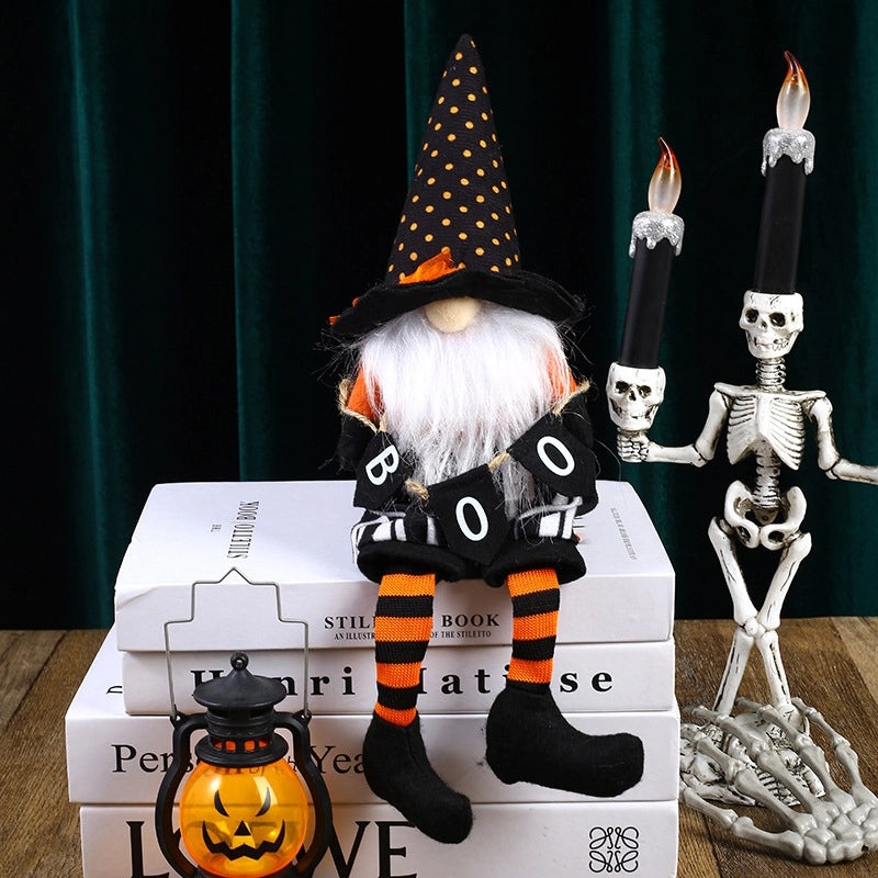 Halloween Themed Reindeer Doll with Silk Cloth Party Decoration|Holiday & Seasonal Decor