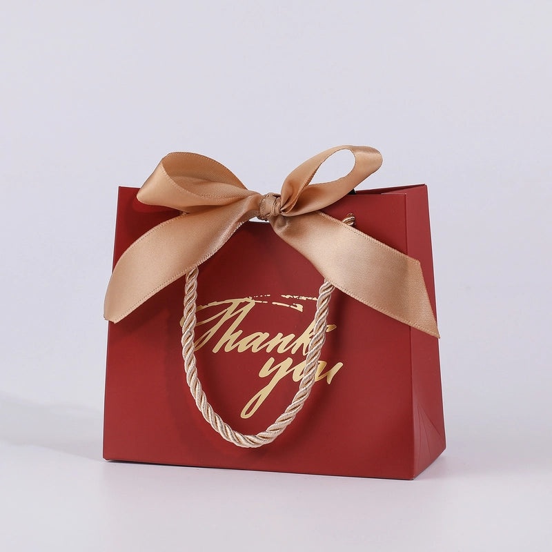 Elegant Wedding Gift Bags with Letter Bow Knot Design | Party Supplies & Gift Wrapping