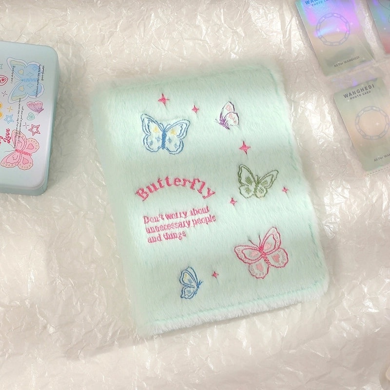 Retro Butterfly Photo Album with Mixed Materials for Daily Memories | Photo Albums & Scrapbooks
