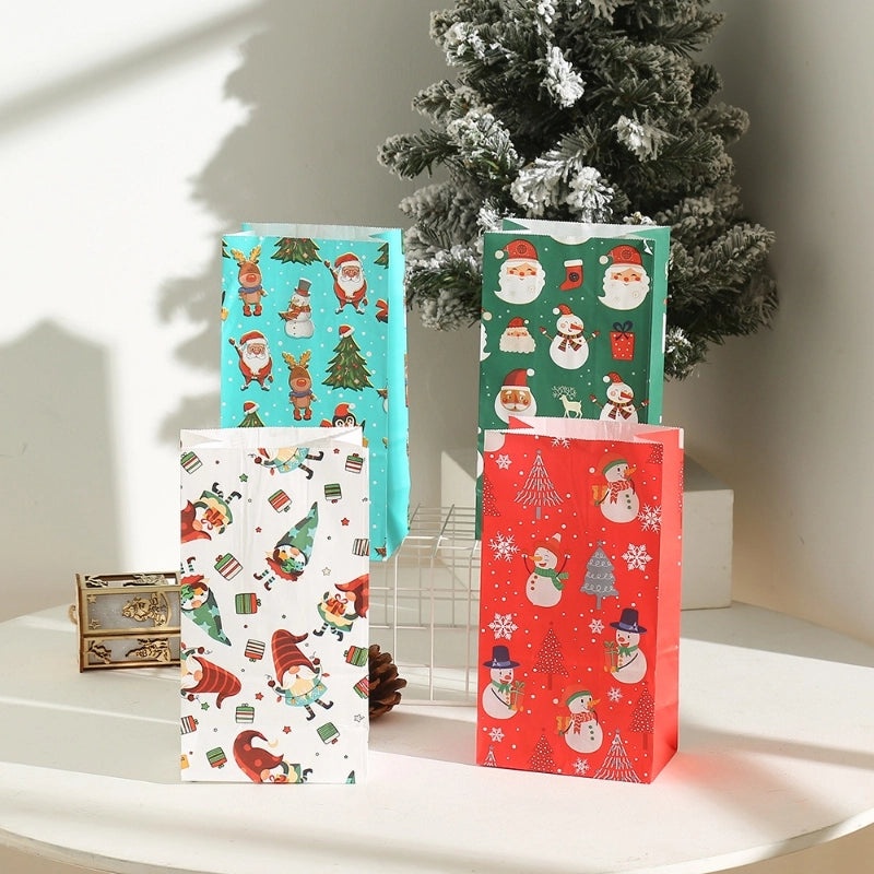 Minimalist Christmas Tree Party Gift Bags for Holiday Presents|Holiday Gift Bags