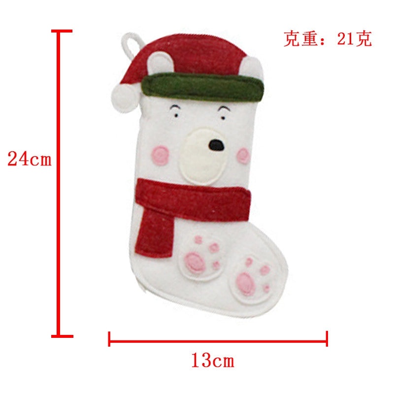 Christmas Knitted Gift Socks Christmas Tree Pendant Holiday Stockings Festive Christmas Decorations | Christmas Decorations & Stockings
