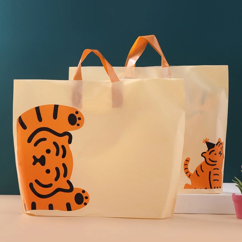 Printed PE Tote Bag for Children's Clothing|Kids Apparel Accessories