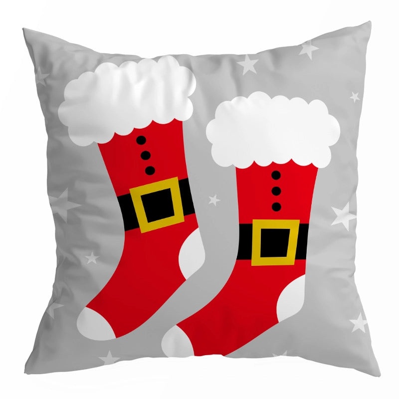 Cartoon Color Block Polyester Pillowcases for Couch Sofa Decorative Covers|Home Decor & Pillows