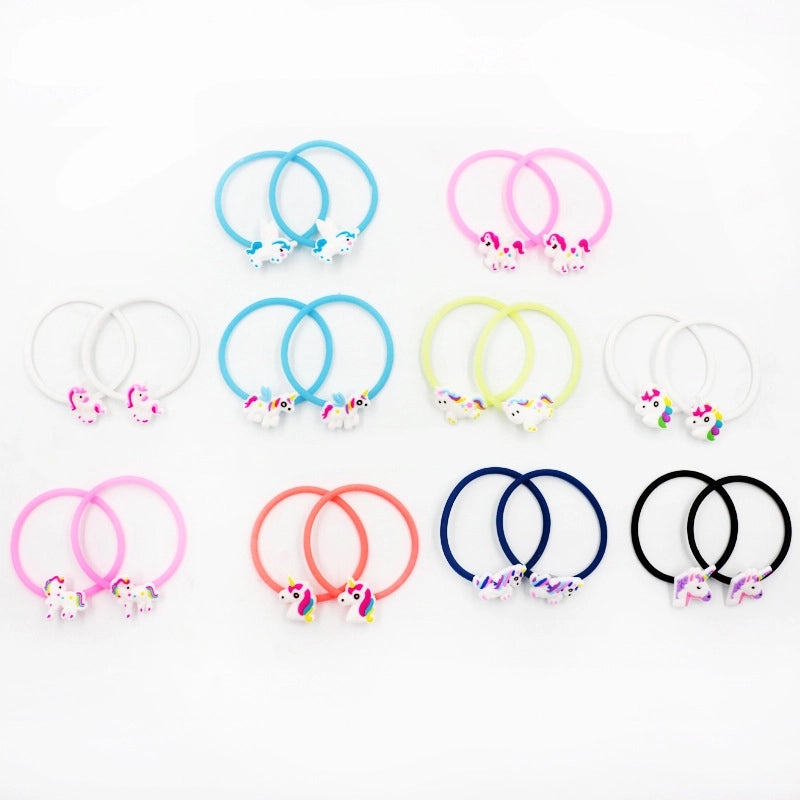 Cute Cartoon Geometric Plastic Epoxy Bracelets for Girls and Kids | Kids Jewelry