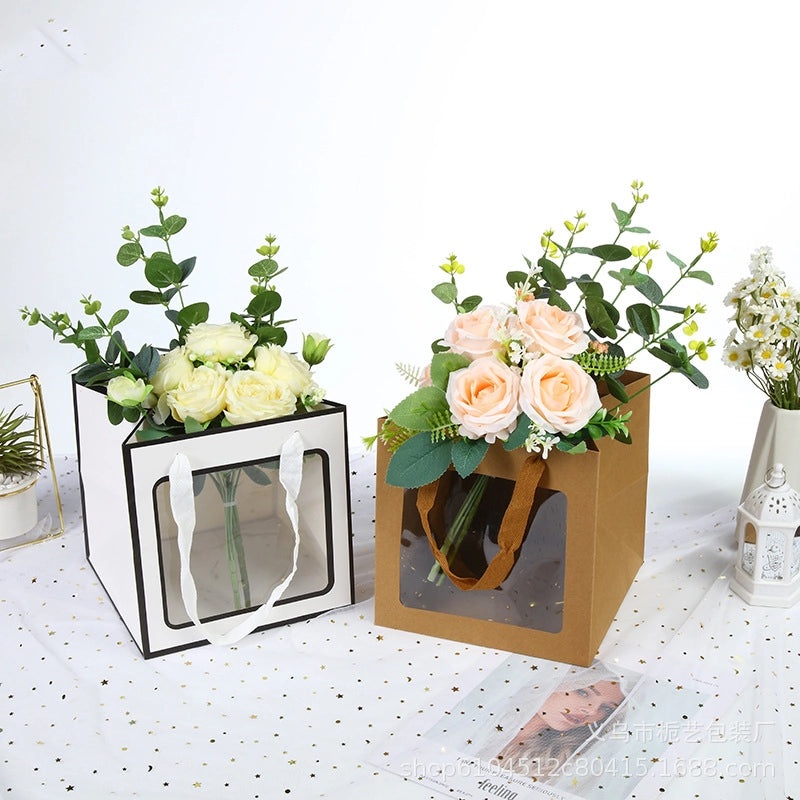 Elegant Minimalist Solid Color Gift Bags for Parties and Festivals | Party Supplies