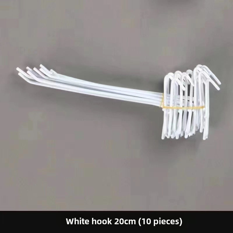 Metal Mesh Grid Wall Rack for Storage and Photo Display | Home Organization