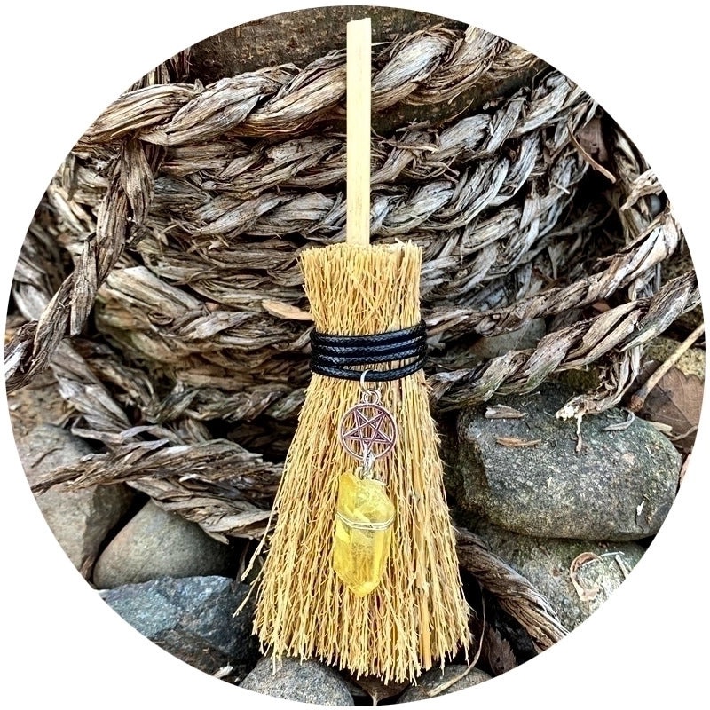 Witch Broomstick Charm Pendant | Jewelry & Accessories
