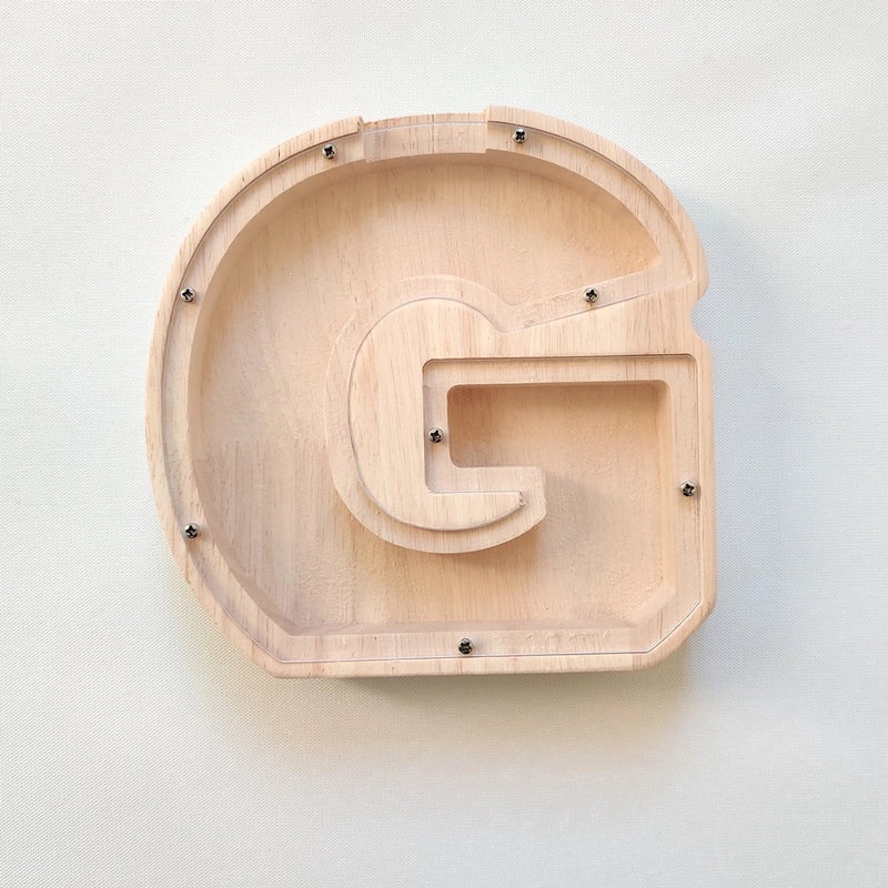 Oak Letter Glass Pendant for Halloween Christmas Easter Casual Wear|Jewelry & Accessories