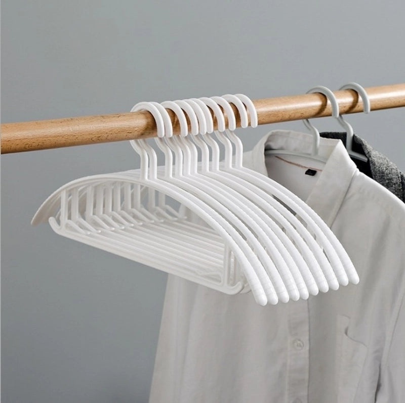 Retractable Plastic Clothes Hanger with Simple Geometric Design|Home & Living/Closet Storage & Organization