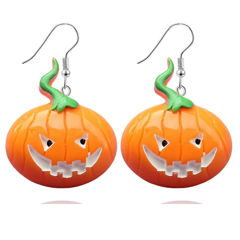 Halloween Pumpkin Cute Resin Hand Eye Charm | Jewelry Accessories